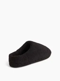 Sherpa Slippers - Black — view 3