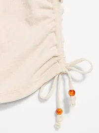 Shirred Side Cami Tank Top - Wish Bone — view 4
