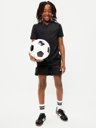 Short-Sleeve Performance T-Shirt for Boys - BlackJack