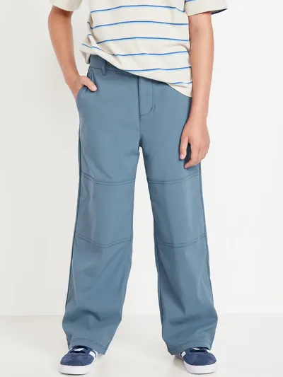 ShredTech Baggy Carpenter Pants for Boys - Wintry Waters