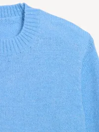 Shrunken Wool-Blend Crew-Neck Sweater - LIGHTHOUSE — view 5