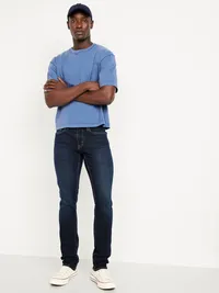 Slim 360° Tech Stretch Performance Jeans - Dark Wash — view 3