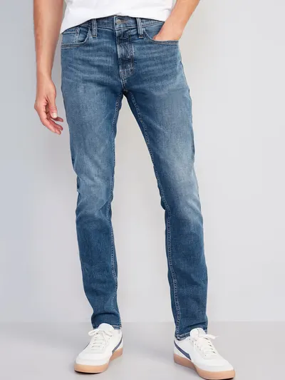 Slim 360° Tech Stretch Performance Jeans - Faded Medium