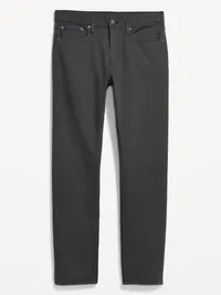 Slim Built-In Flex Five-Pocket Pants - Dark Gray — view 4