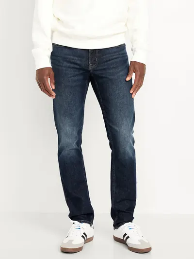 Slim Built-In Flex Jeans - Dark Wash