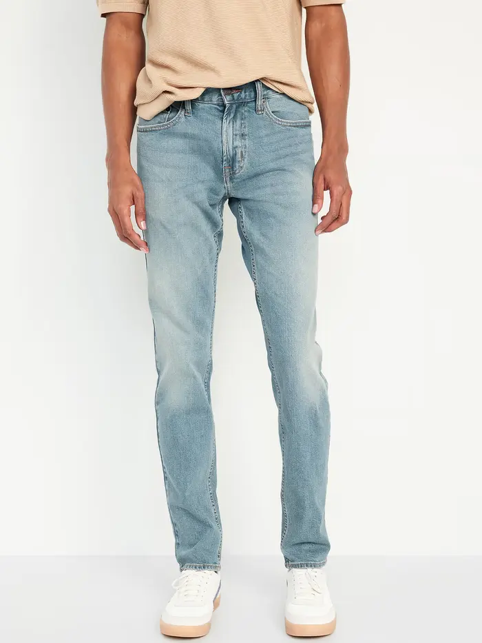 Slim Built-In-Flex Jeans - Light Wash