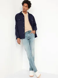Slim Built-In-Flex Jeans - Light Wash — view 3