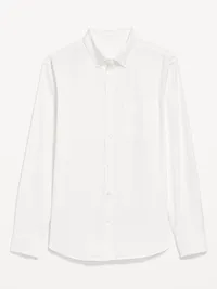 Slim Fit Everyday Shirt - White Lilies — view 4