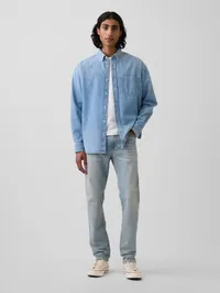 Slim Jeans - Light wash — view 5