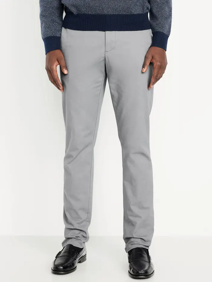 Slim Rotation Chino Pants - Cinder Smoke