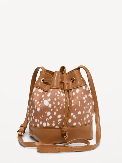 Small Drawstring Pouch Bag - Bambi