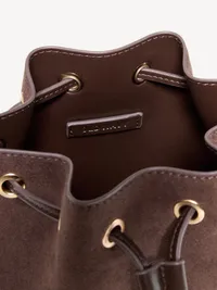 Small Drawstring Pouch Bag - Earthen — view 4