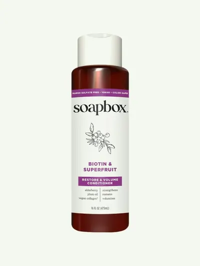 Soapbox Biotin Volumizing Conditioner - Clear