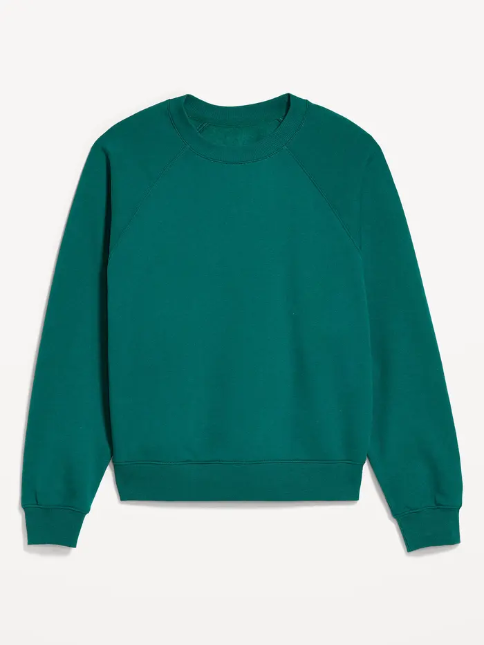 SoComfy Oversized Raglan Sweatshirt - Deep Lagoon