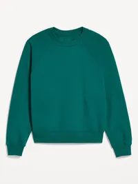 SoComfy Oversized Raglan Sweatshirt - Deep Lagoon — view 4