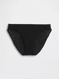 Softest Lace Bikini - True black — view 5