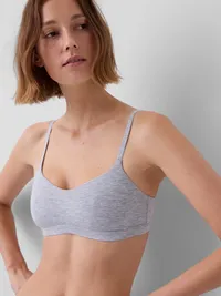 SoftMade Modal Bralette - Heather grey — view 3