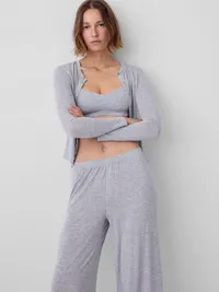 SoftMade Modal Bralette - Heather grey — view 5