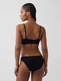 SoftMade Modal Bralette - True black — view 2
