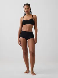 SoftMade Modal High Rise Brief - True black — view 4