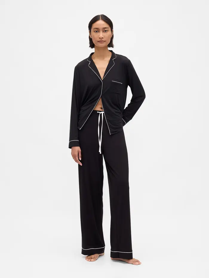SoftMade Modal PJ Pants - Black