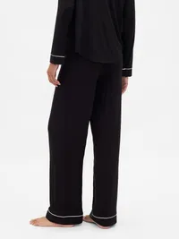 SoftMade Modal PJ Pants - Black — view 4