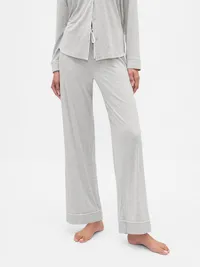 SoftMade Modal PJ Pants - Light heather grey — view 2