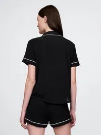 SoftMade Modal PJ Top - True black — view 3