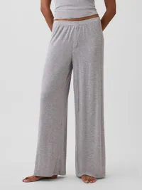 SoftMade Modal Rib PJ Pants - Heather grey — view 2