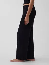 SoftMade Modal Rib PJ Pants - True black — view 3