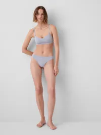 SoftMade Modal Thong - Heather grey — view 4