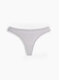 SoftMade Modal Thong - Heather grey — view 5