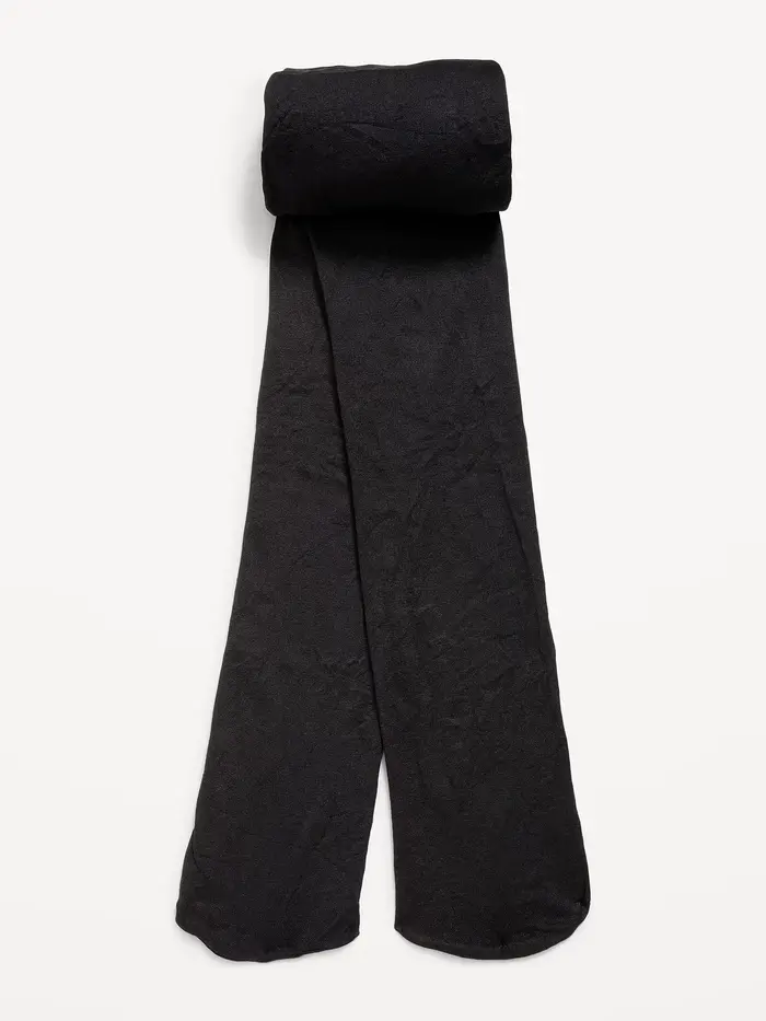 Solid Tights for Girls - Black Jack