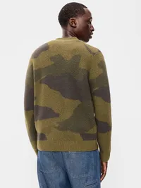 SoSoft Cardigan Sweater - Camo — view 2