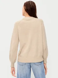 SoSoft Oversized Crew-Neck Sweater - Dogs — view 2