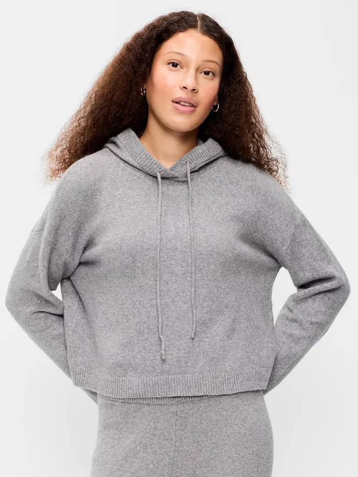 SoSoft Relaxed Pullover Hoodie Sweatshirt - Heather Gray