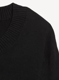 SoSoft V-Neck Sweater - Black Jack — view 5