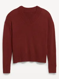 SoSoft V-Neck Sweater - Emberglow — view 4