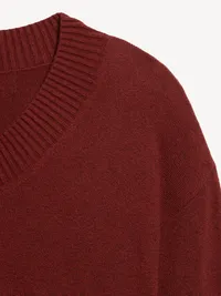 SoSoft V-Neck Sweater - Emberglow — view 5