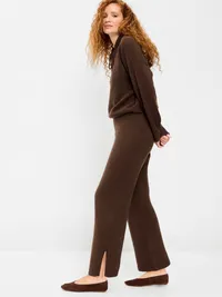 SoSoft Wide-Leg Sweatpants - Earthen — view 3
