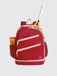 STATE Lenox Tennis Backpack - Red — view 4