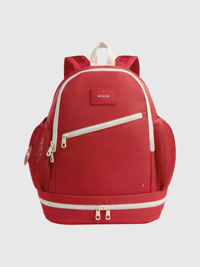 STATE Ozzie Ball Backpack - Red