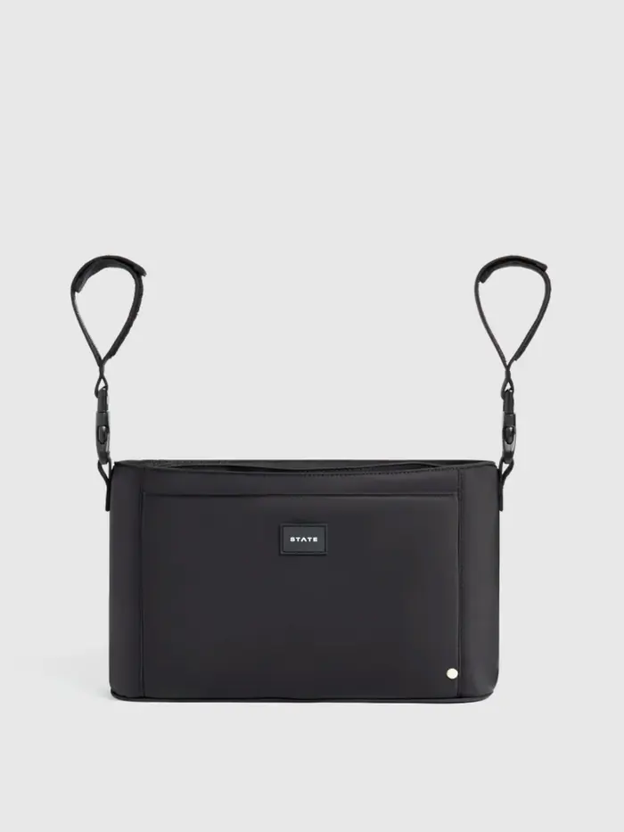 STATE Stroller Organizer - Black