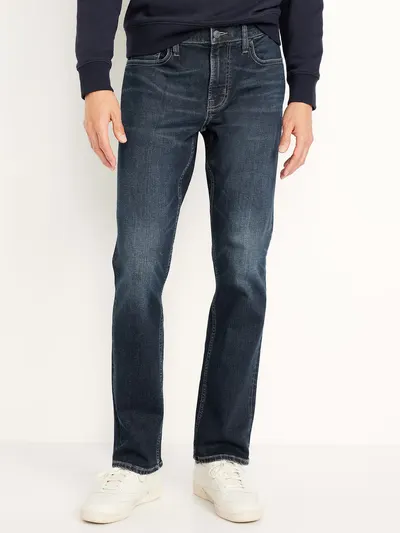 Straight 360° Tech Stretch Performance Jeans - Dark Wash