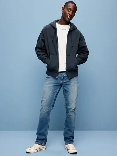 Straight 360° Tech Stretch Performance Jeans - Medium Tint