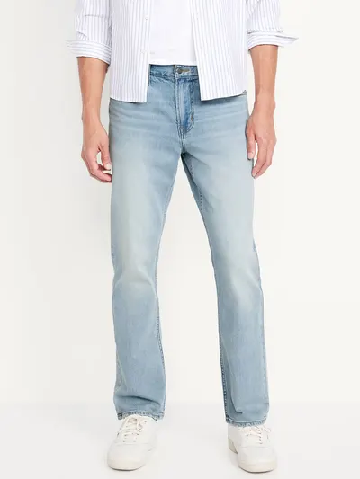 Straight Built-In Flex Jeans - Superlight