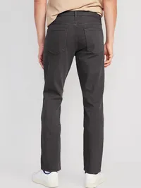 Straight Five-Pocket Pants - Dark Gray — view 2