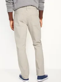 Straight Five-Pocket Pants - Light Khaki — view 2