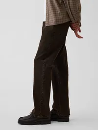 Straight Jeans - Brown — view 3