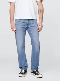 Straight Jeans - Light wash — view 2